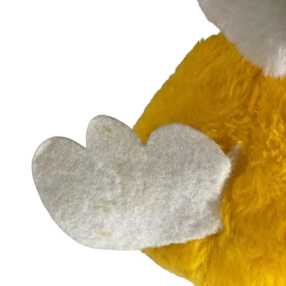 Vintage Eden‎ Duck Rattle inside Stuffed Animal Plush Bow 9